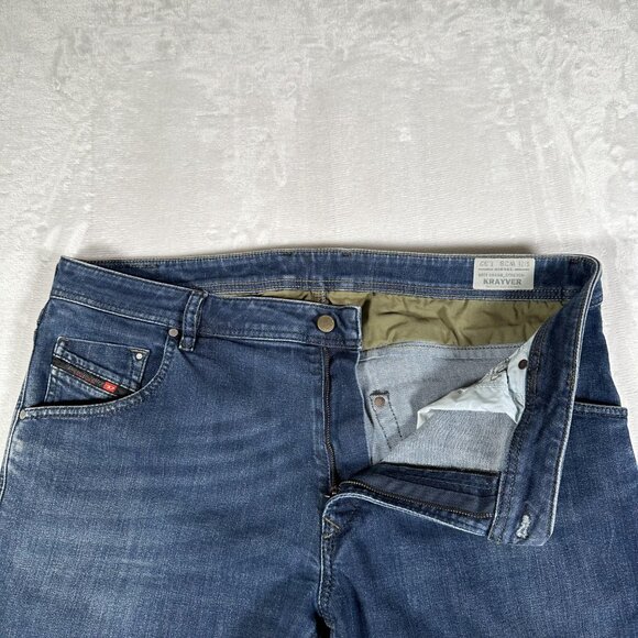 Diesel Industry Krayver Regular Slim Carrot Straight Leg Size W 38 L 32 - Picture 7 of 15